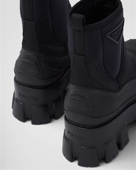 prada re nylon shorts|prada monolith re nylon boots.